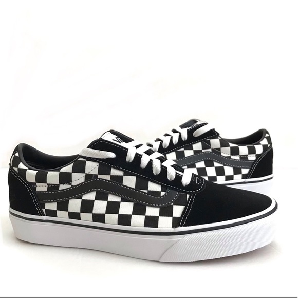 yellow and black vans old skool